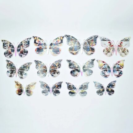 Christmas theme Paper Butterfly 12 pcs