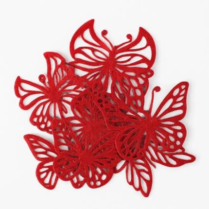 Butterfly Paper Cake Topper – Elegant Wings 10 pcs