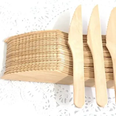 Wooden Knife 100 PC