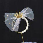 Crown Topper with Pearl & Net