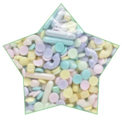 Rainbow Mixed Color Imported Candies 50 gm