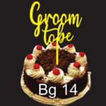 GROOM TO BE TOPPER GOLD