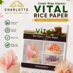 Rice paper for cake décor 10 pcs