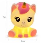 Cute Unicorn LED Cake Topper Light