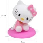 Hello Kitty Bobble Head Cake Topper – Spring Neck Moving Figurine