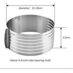 Adjustable Cake Slicing Ring