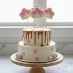 Pom Pom Cute Cake Topper