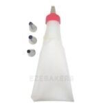 4 in 1 Cake Nozzles with Silicone Piping Bag