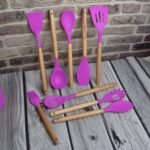 10 Pcs Silicone Kitchen Utensil Set Cooking